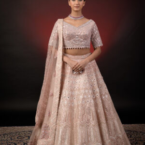 LIGHT PEACH LEHNGA
