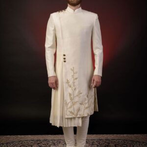 IVORY EMBROIDERED SHERWANI