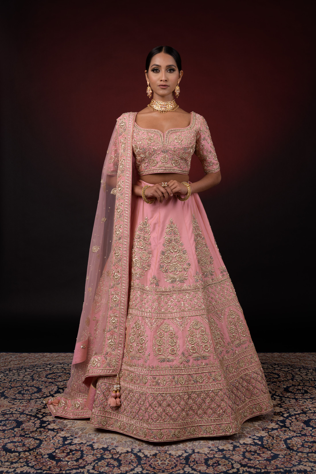 BLUSH PINK LEHENGA