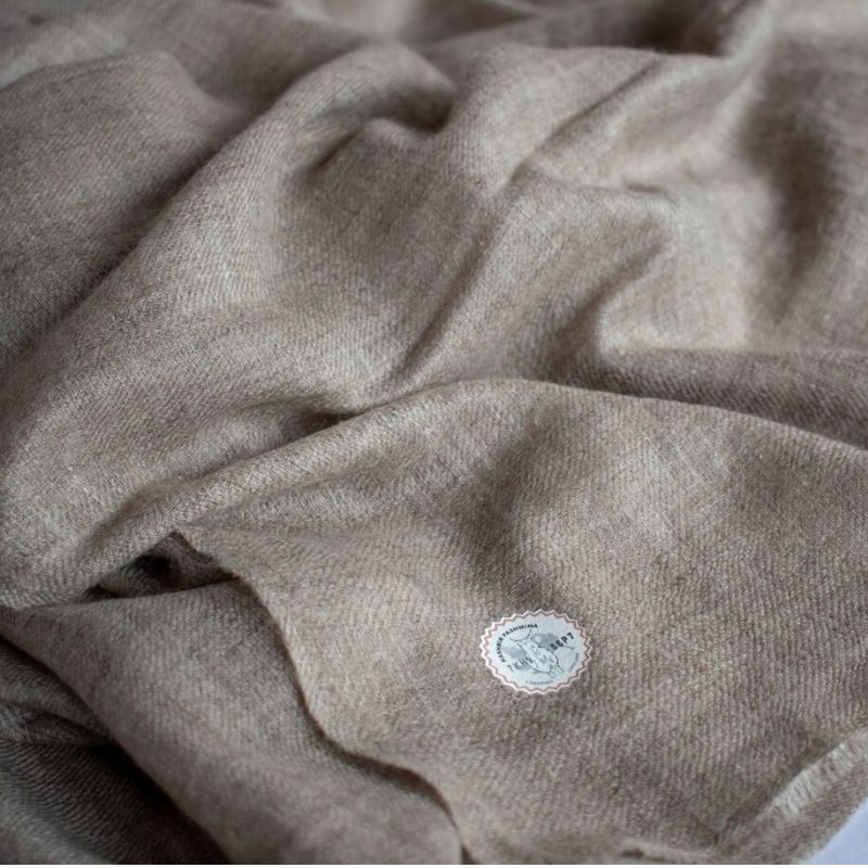 Shahkaar natural Zati pashmina