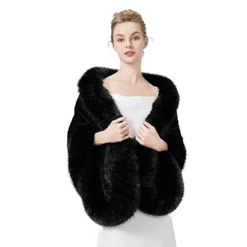Beautelicate faux fur stole