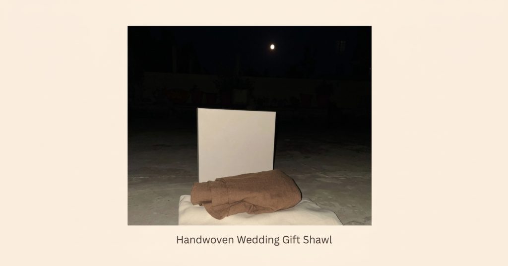 Handwoven Wedding Gift Shawl