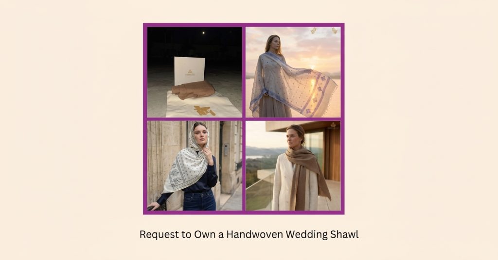 Handwoven Wedding Shawls and Scarves